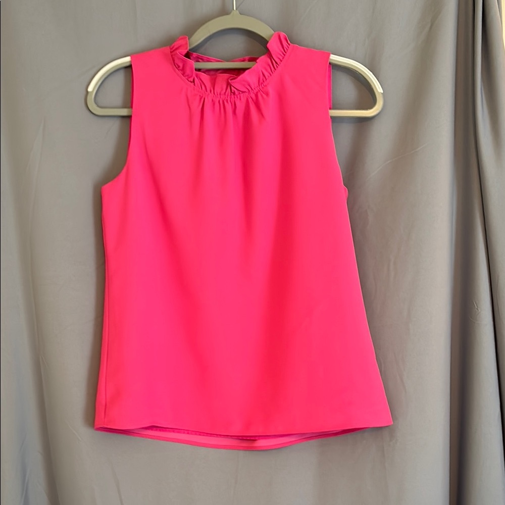 J Crew Pink Sleeveless Top, XS